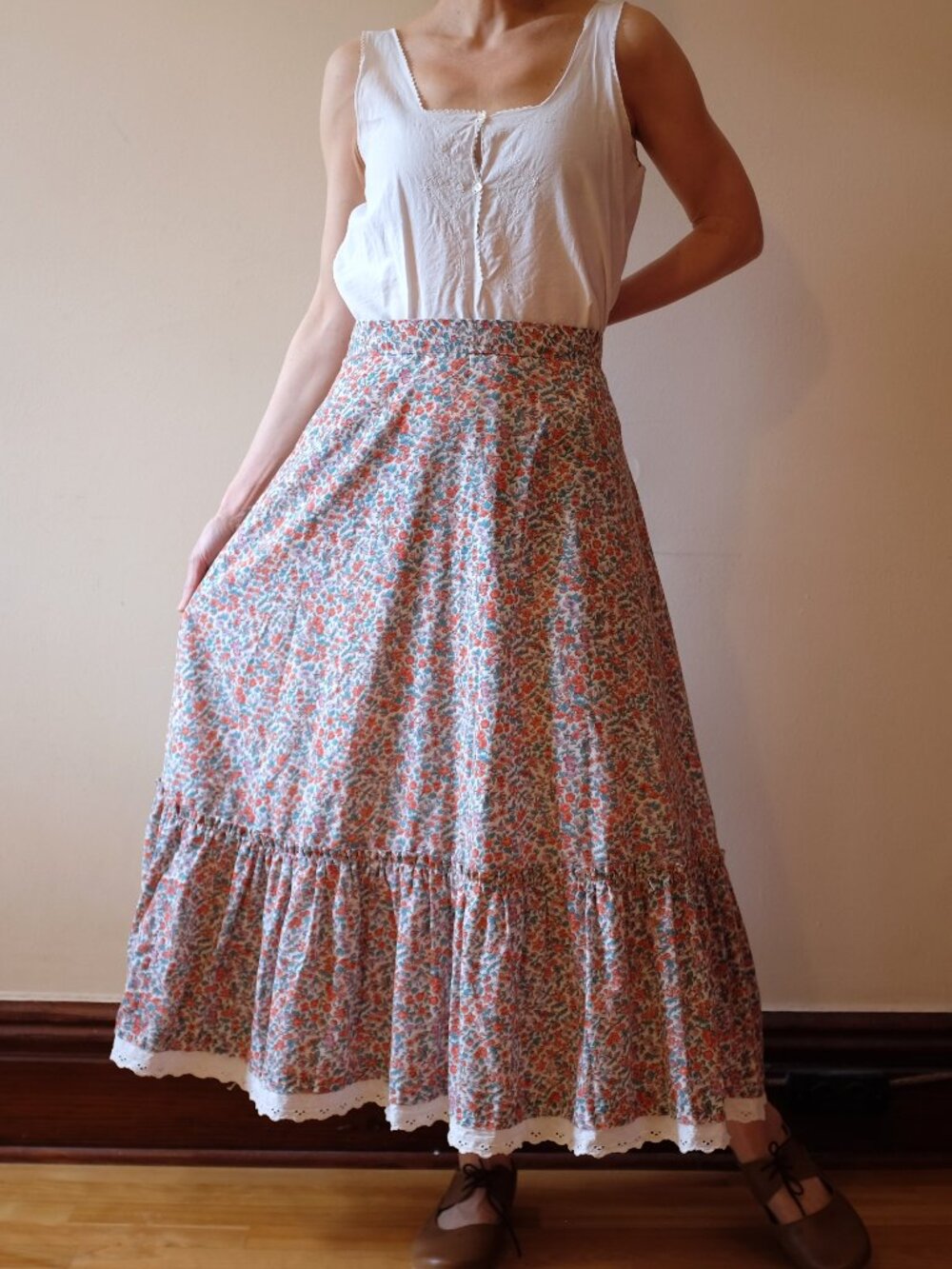 Vintage prairie skirt - Picture 1 of 10